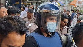 রাষ্ট্রদ্রোহ মামলা: রিমান্ড শেষে কারাগারে ওসি রাকিবুল