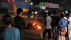 যুবদল ও ছাত্রলীগ নেতাকর্মীদের মধ্যে সংঘর্ষ, এলাকায় ভাঙচুর ও গুলি বর্ষণ