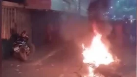 বাংলামোটরে চাঁদার দাবিতে উত্তেজনা, মাথায় আঘাতের পর ফাঁকা গুলি