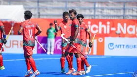 থাইল্যান্ডকে হারিয়ে সপ্তম বাংলাদেশ