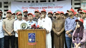 রাজধানীর পরিচ্ছন্নতায় ঢাবি শিক্ষার্থীদের নেতৃত্ব চাইলেন ডিএসসিসি প্রশাসক