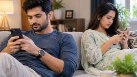 পাশে থেকেও দূরে? ফোনের কারণে সম্পর্কে যে দূরত্ব বাড়ে