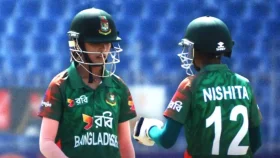 পাকিস্তানের মাটিতে বাংলাদেশের মেয়েদের দাপট