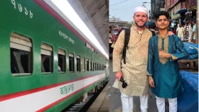 বাংলাদেশি ট্রেনের নিরাপত্তা নিয়ে যা বললেন স্কটিশ ট্রাভেল ব্লগার