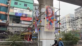 মেট্রোরেলের পিলারে খালেদা জিয়াসহ থাকছে জুলাই আন্দোলনের গ্রাফিতি, কর্মসূচির উদ্বোধন 