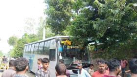 সড়কের পাশে দাঁড়িয়ে ছিলেন বউ-শাশুড়ি, প্রাণ গেলো বাসচাপায়