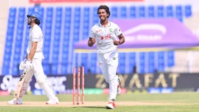 হাসানের আগুনে বোলিংয়ে ২৪০ রানে শেষ আফগানিস্তান 