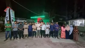 যুব উন্নয়ন অধিদফতরের নিয়োগ পরীক্ষা বাতিলের প্রতিবাদে জকসুর বিক্ষোভ