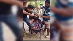 প্রবাসীর স্ত্রীকে গাছে বেঁধে মারধর, চুল কেটে পাঠানো হলো বাপের বাড়ি