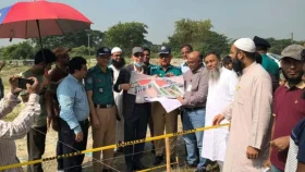 ঝিলমিল আবাসিক প্রকল্প এলাকায় ১৯ জেলার অস্থায়ী বাস টার্মিনাল উদ্বোধন