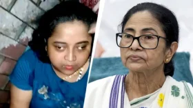‘পিসি’ বলে মমতার দিকে ছুটে গেলেন তরুণী, কাছে মিললো ছুরি