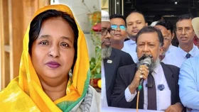 সেলিনা হায়াৎ আইভীর বাড়ির ইট খুলে নেওয়ার হুমকি বিএনপি নেতার