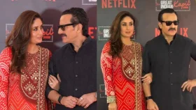 মুঘল আমলের আভিজাত্যে নজর কাড়লেন কারিনা ও সাইফ আলি