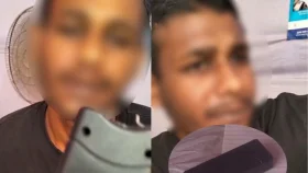পূজামণ্ডপের পাশে সন্দেহজনক ঘোরাফেরা, শক মেশিনসহ আটক যুবক