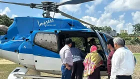 গুরুতর আহত সেই শিক্ষার্থীকে এয়ার অ্যাম্বুলেন্সে ঢাকায় পাঠালো রাবি প্রশাসন