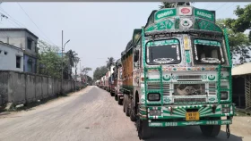 দুর্গাপূজার বন্ধ শেষে বেনাপোল দিয়ে আমদানি-রফতানি শুরু