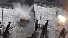 বাংলাদেশে ঢুকে মারধর, কৃষকদের ধাওয়ায় গ্রেনেড ছুড়ে পালালো বিএসএফ