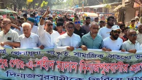 দেশের সর্ববৃহৎ ঈদগাহ মাঠ খুলে দেওয়ার দাবিতে বিক্ষোভ-রেলপথে অবস্থান ও আলটিমেটাম