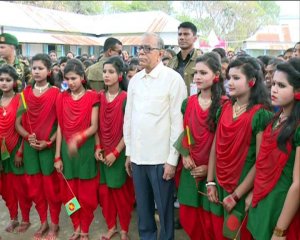 মিঠামইনে বিভিন্ন উন্নয়নমূলক প্রকল্প পরিদর্শন রাষ্ট্রপতির