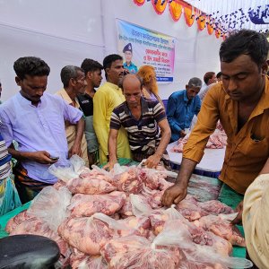 কোরবানির মাংস পেলেন যৌনপল্লির ২ হাজার বাসিন্দা