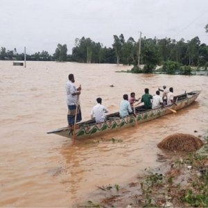 কমেছে কুড়িগ্রামের নদ-নদীর পানি, ৪৮ ঘণ্টা পর বাড়তে পারে আবারও