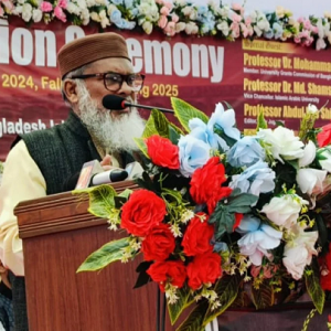 শিক্ষা ও নৈতিকতার সম্মিলন ছাড়া দেশপ্রেম তৈরি হয় না: ধর্ম উপদেষ্টা