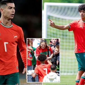 ছেলের আন্তর্জাতিক অভিষেকে রোনালদোর আবেগঘন পোস্ট