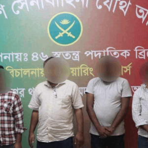 যৌথবাহিনীর অভিযানে গ্রেফতার ৩৮৪