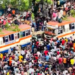 নিয়ন্ত্রণ হারিয়ে ফুটবল মাঠে ঢুকে দর্শকদের চাপা দিলো বাস, নিহত ১