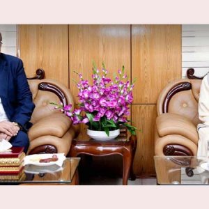 ধর্ম উপদেষ্টার সঙ্গে পাকিস্তানের হাইকমিশনারের সাক্ষাৎ