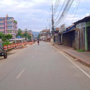 খাগড়াছড়িতে ১৪৪ ধারা চলছে, জনজীবন স্থবির