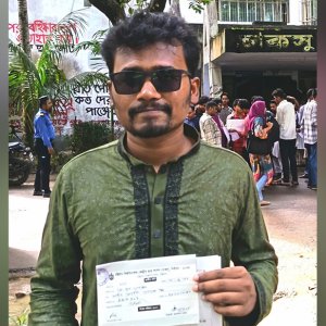 চাকসু নির্বাচনে লড়ছেন জুলাই আন্দোলনে চোখ হারানো শুভ, দিচ্ছেন পরিবর্তনের ডাক