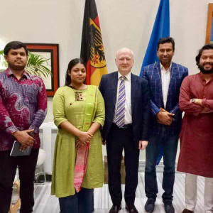 জার্মান রাষ্ট্রদূতের সঙ্গে এনসিপি নেতাদের সাক্ষাৎ