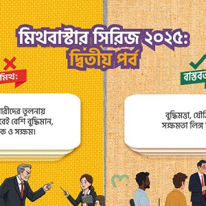 মিথ বনাম বাস্তবতা: পুরুষের বুদ্ধিমত্তাই কি শ্রেষ্ঠ