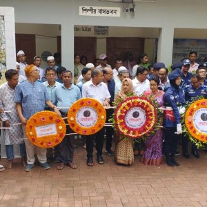 বিশ্ববরেণ্য চিত্রশিল্পী এস এম সুলতানের মৃত্যুবার্ষিকীতে শ্রদ্ধাঞ্জলি