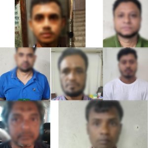 রাজধানীতে আওয়ামী লীগের ৭ নেতা-কর্মী গ্রেফতার