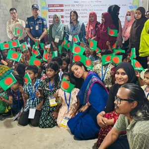 বদলগাছীতে শিশুদের অংশগ্রহণে রঙিন ‘শিশু সমাবেশ’