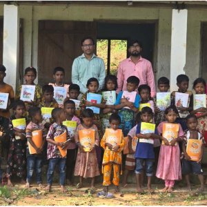 দুই বছর পর বিদ্যালয়টি আবারও চা বাগানের শিশুদের কোলাহলে মুখরিত