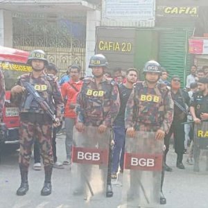 মিরপুরে আগুন: নিয়ন্ত্রণে যোগ দিয়েছে বিজিবি