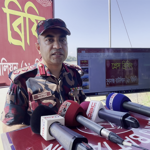 তাহিরপুর-সুনামগঞ্জ থেকে এসে যাদুকাটার দুর্বৃত্তায়ন ঠেকানো যাবে না: বিজিবি