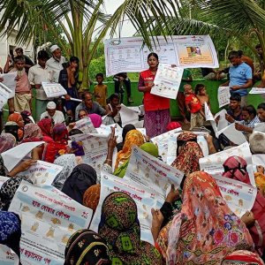 রেড ক্রিসেন্ট-আইএফআরসি’র সহায়তায় ঘুরে দাঁড়িয়েছে বন্যাকবলিত মানুষ