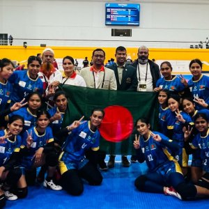 এশিয়ান যুব গেমসে প্রথমবার পদক  বাংলাদেশের মেয়েদের 