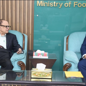 খাদ্য উপদেষ্টার সঙ্গে পাকিস্তানের হাইকমিশনারের সাক্ষাৎ