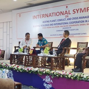 তাপমাত্রা সংঘাত ও সংকট ব্যবস্থাপনায় ঢাকায় আন্তর্জাতিক সিম্পোজিয়াম