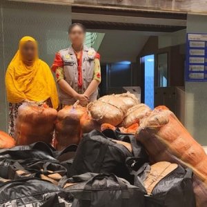 উত্তরায় ২৮৫ কেজি গাঁজাসহ নারী গ্রেফতার