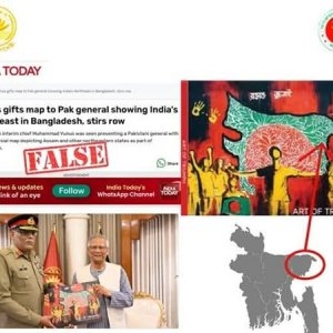 গ্রাফিতি সংকলনে ভারতের উত্তরাঞ্চলকে জুড়ে দেওয়ার দাবি অসত্য: প্রেস উইং