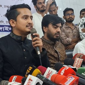 এনসিপি মেরুদণ্ড সোজা রেখেছে, শাপলা আদায় করে নেবো: সারজিস আলম