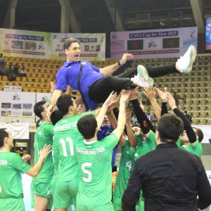 বাংলাদেশে হ্যাটট্রিক শিরোপা জিতলো তুর্কমেনিস্তান