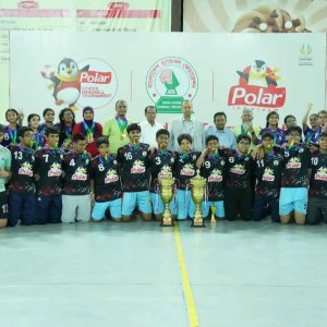 বালক এবং বালিকা দুই বিভাগেই চ্যাম্পিয়ন সানিডেল