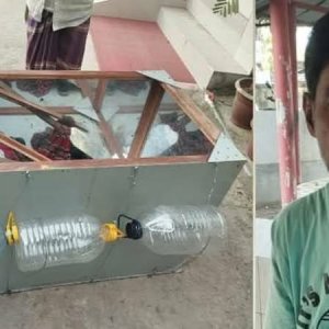 স্টিলের বাক্সে ভেসে নদীপথে বাংলাদেশে প্রবেশ, ভারতীয় নাগরিক আটক